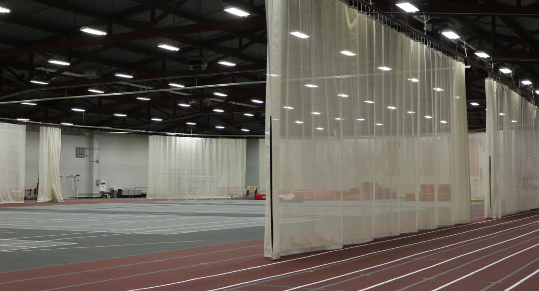 indoor track and infield